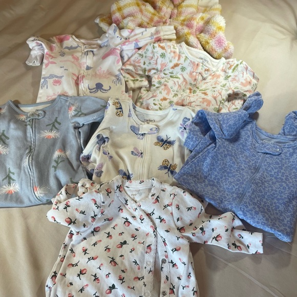 Carter's Other - Assorted Baby Girl Onesies Bundle, mostly Carter’s, all NWOT or‎ EUC, Size 6M